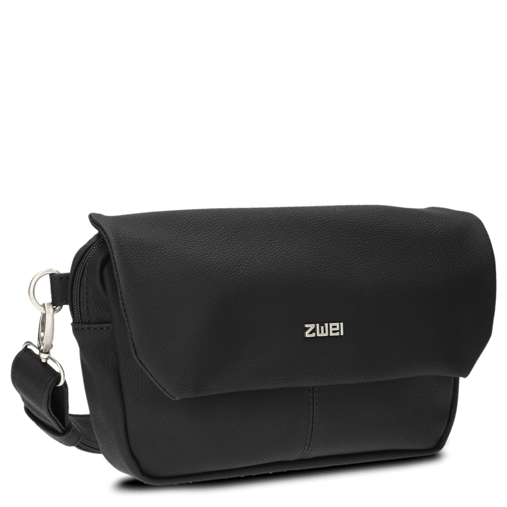 zwei Mademoiselle MH40 - Umhängetasche/Gürteltasche 25 cm (nubuk-black) - Image 2