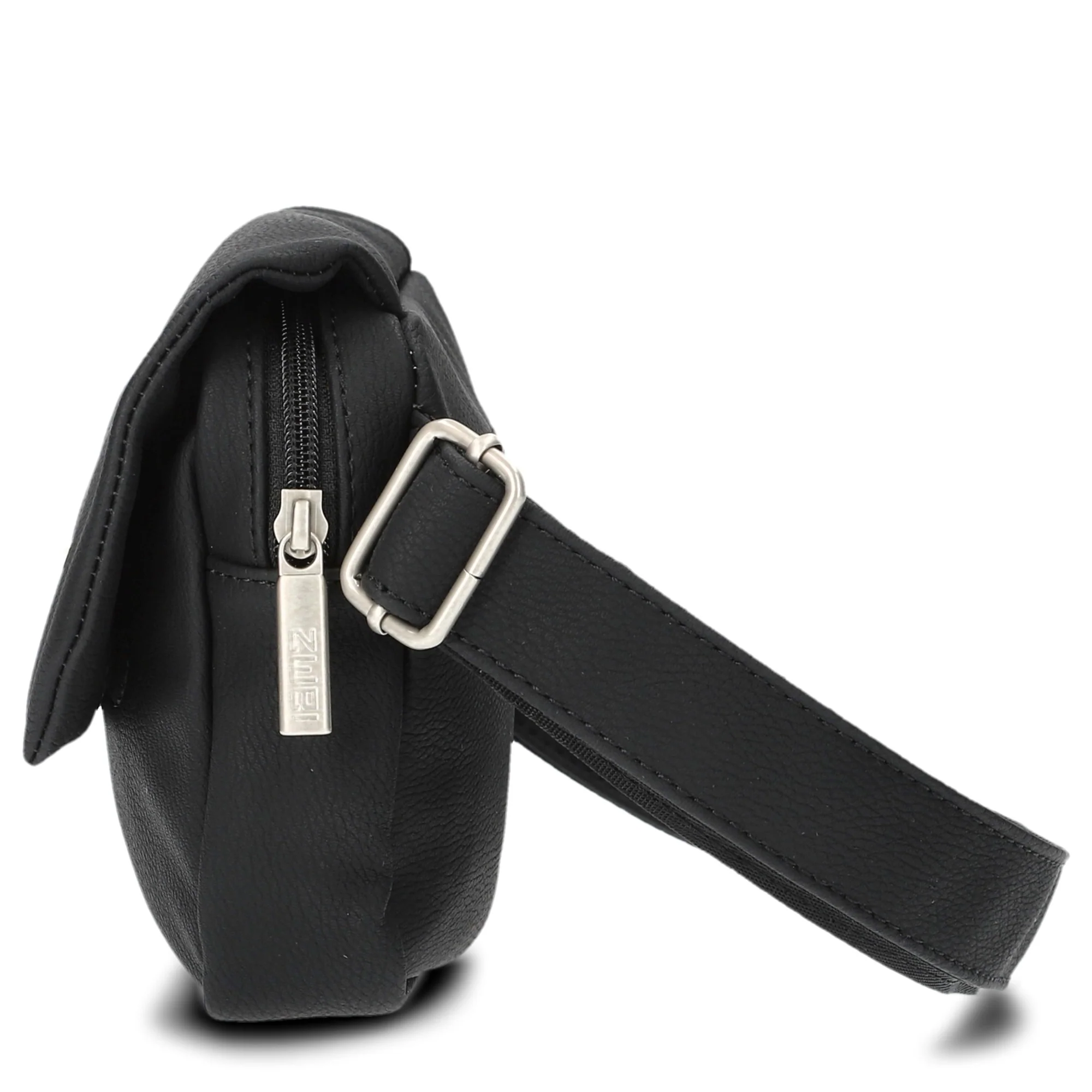 zwei Mademoiselle MH40 - Umhängetasche/Gürteltasche 25 cm (nubuk-black) - Image 3