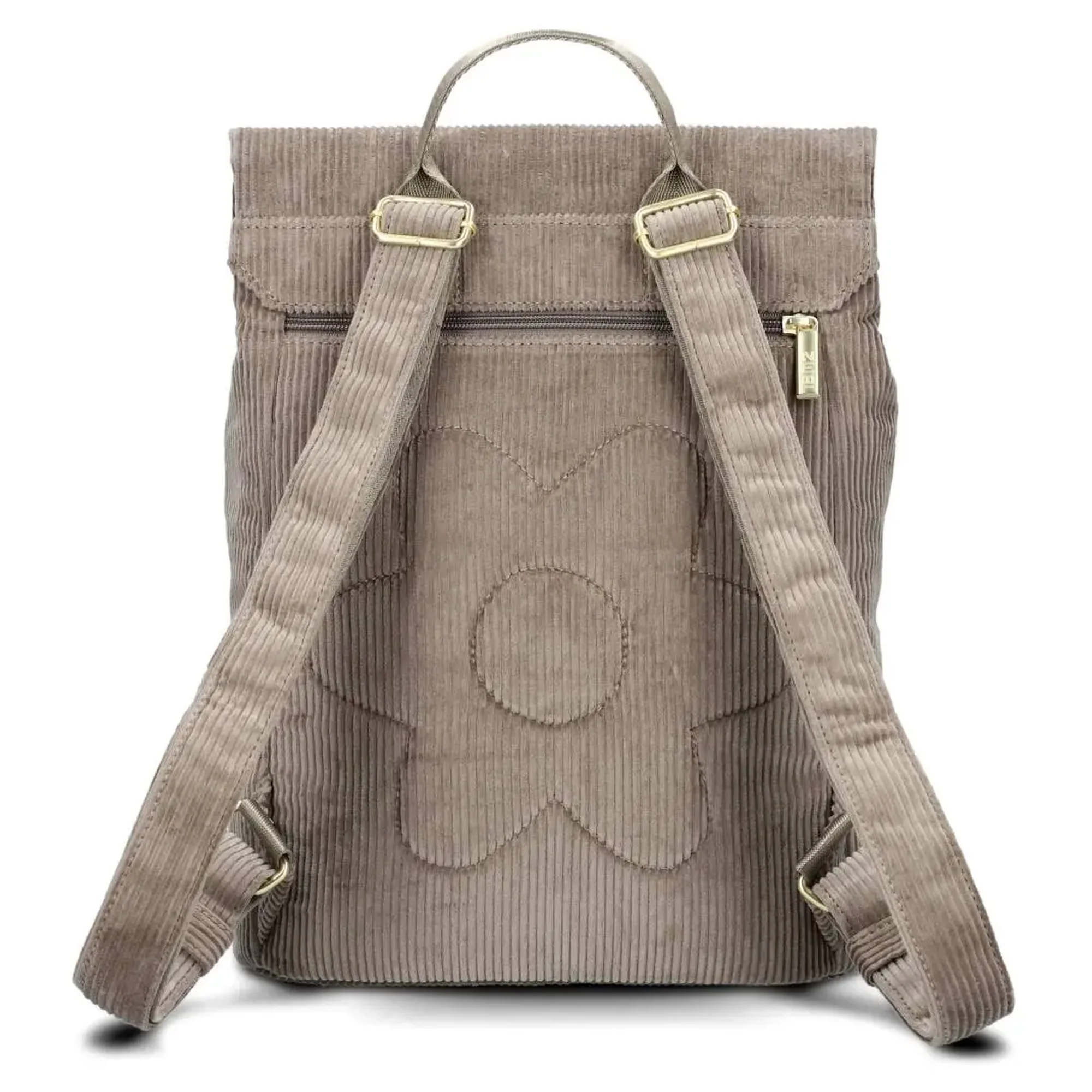 zwei Mademoiselle MR13 - Rucksack 35 cm (cord-mocca) - Image 4