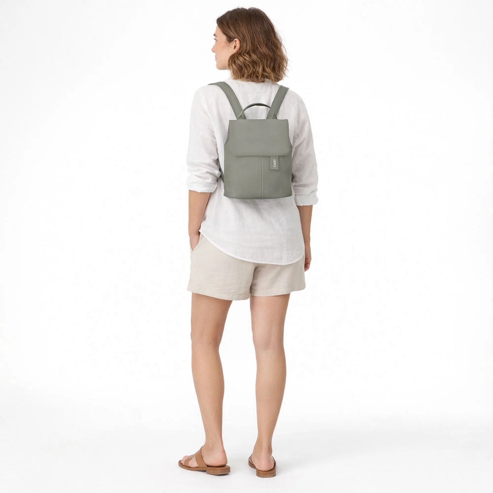 zwei Mademoiselle MR45 - Rucksack Mini 22 cm (sage) - Image 6