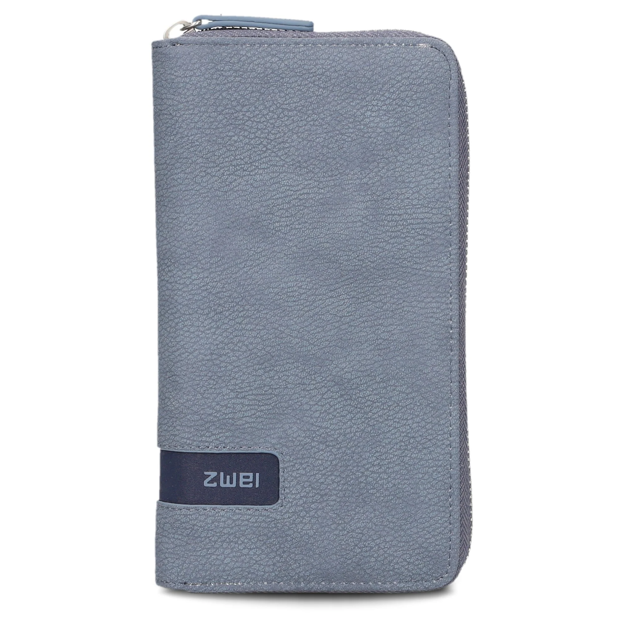 zwei Mademoiselle MW2 - Geldbörse 15cc 20 cm (nubuk-sky)